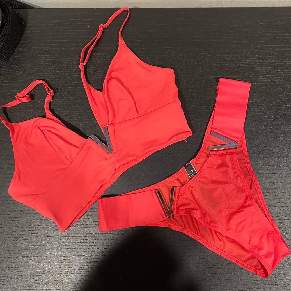 VS Matching Bralette and Brazilian Panty